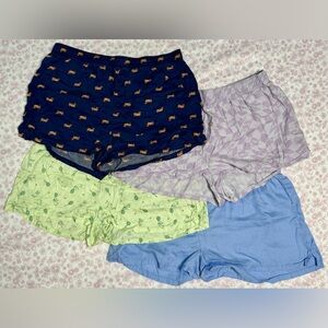 Lot of 4 VS Sleep Shorts Size S